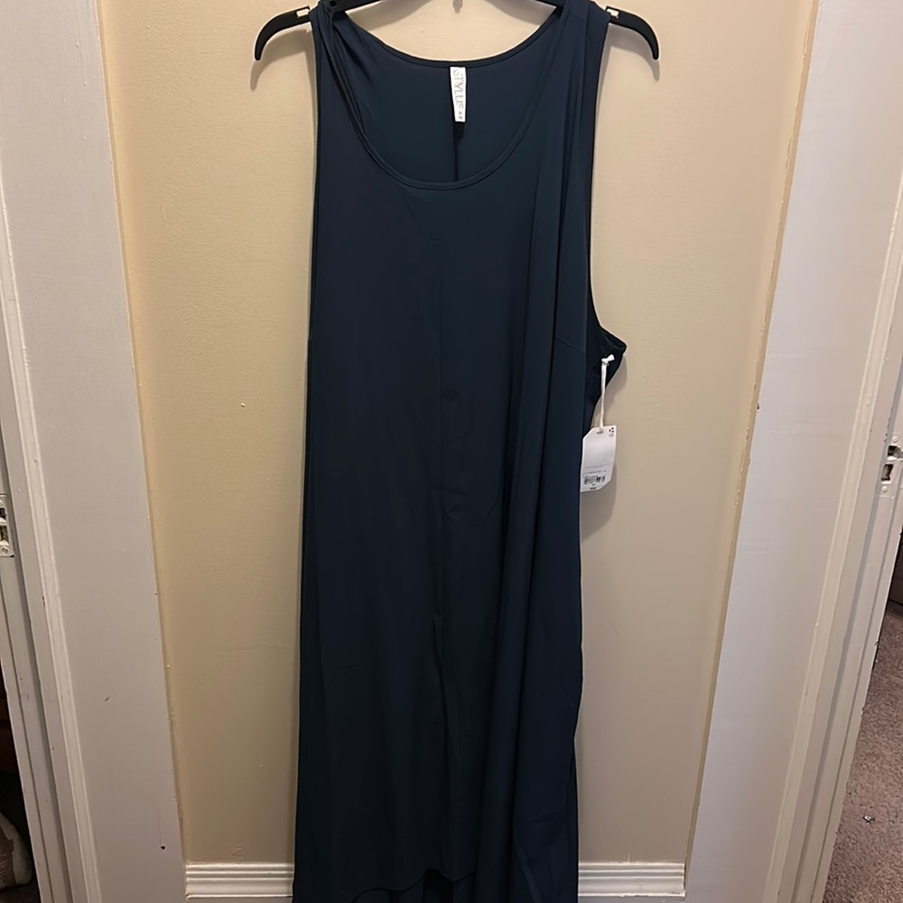 Navy dress size 2x